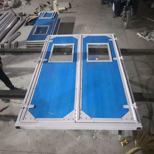 快速卷簾門固定